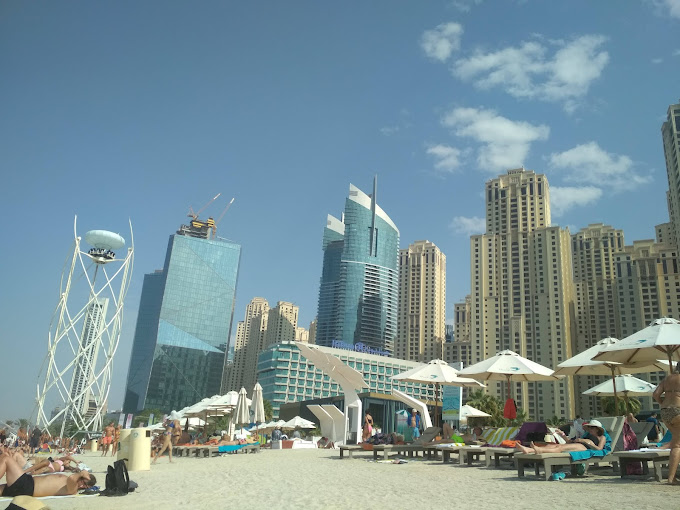 Dubai beach front