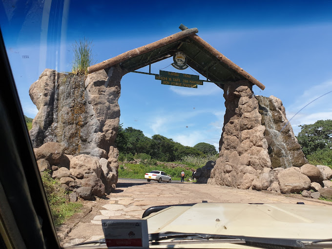 national park entrance